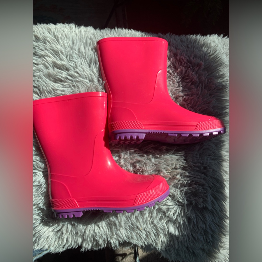 Girls Rain Boots Toddler Size 9